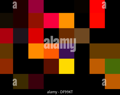 Abstract modern multicolor decorative squares rectangles background Stock Photo