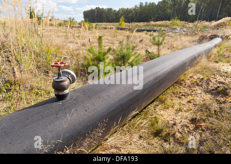 Open-pit well casing water pipeline - Vattenfall daylight ...