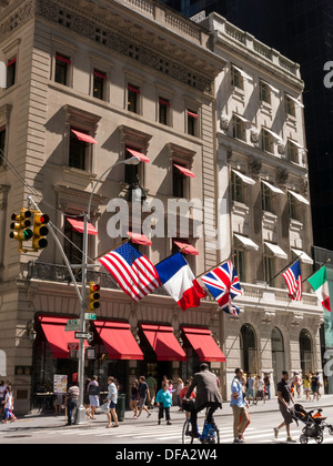 Cartier Store Front, NYC Stock Photo