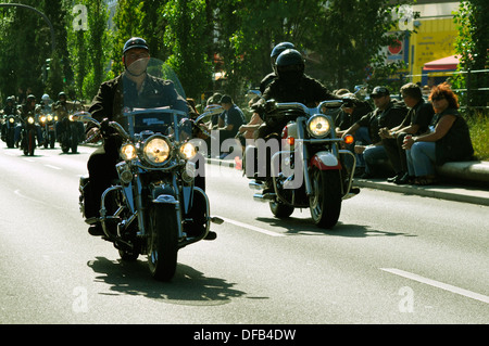 Harley Days, Hamburg, Germany. Press use only. Stock Photo