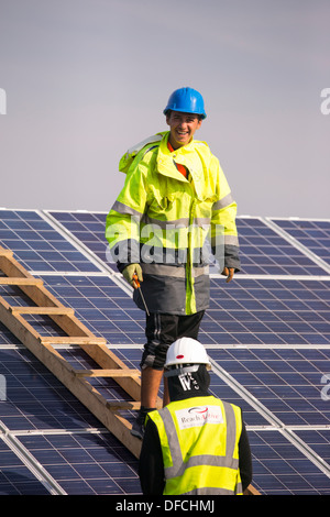 Wymeswold Solar Farm the largest solar farm in the UK at 34 MWp, based ...