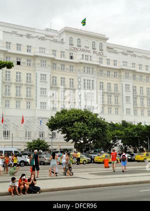 The Copacabana Palace hotel in Rio de Janeiro, Brazil Stock Photo