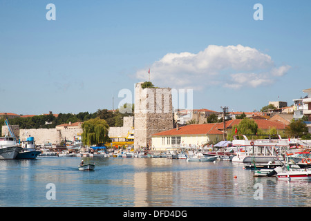 port and old town, sinop, black sea, turkey, asia Stock Photo