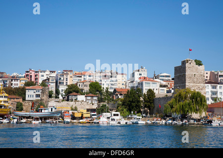 port and old town, sinop, black sea, turkey, asia Stock Photo