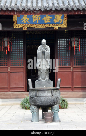 Confucius temple in Shanghai, China Stock Photo