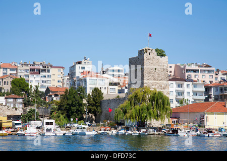 port and old town, sinop, black sea, turkey, asia Stock Photo