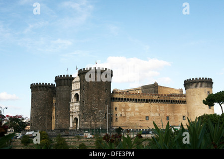 Castel Nuovo Naples Italy Stock Photo