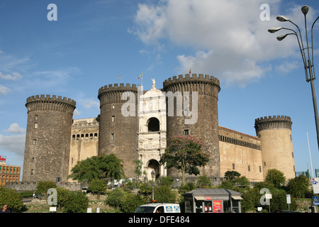 Castel Nuovo Naples Italy Stock Photo