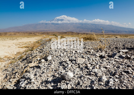 Highest mountain in Turkey - Ararat Stock Photo