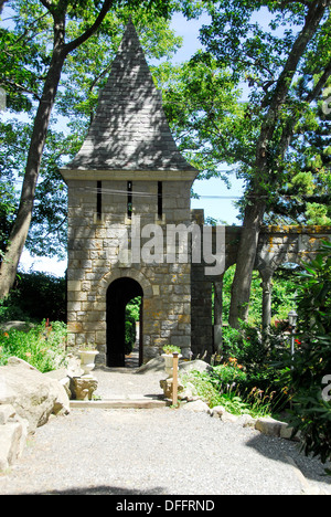Bell tower at Hammond Castle Museum in Gloucester, Massachusetts, United States of America Stock Photo
