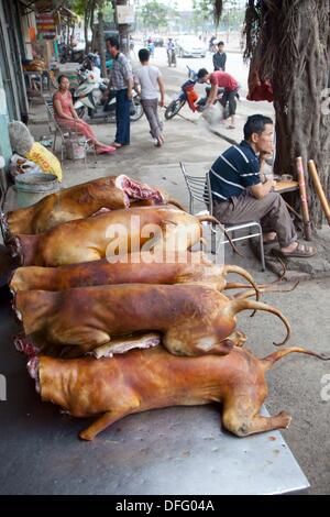 Dog meat sale. Hanoi. Vietnam Stock Photo: 60887891 - Alamy