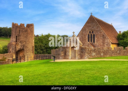 Farleigh Hungerford Castle, Somerset, England, United Kingdom Stock Photo