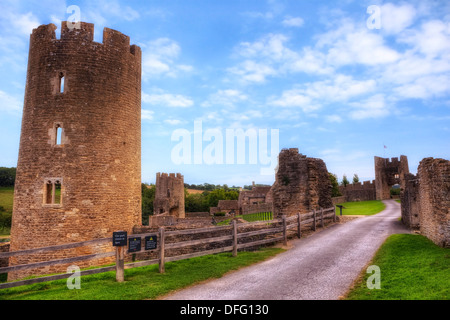 Farleigh Hungerford Castle, Somerset, England, United Kingdom Stock Photo