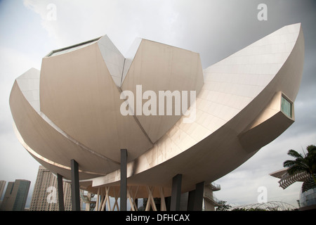 museum artScience in Singapore Stock Photo