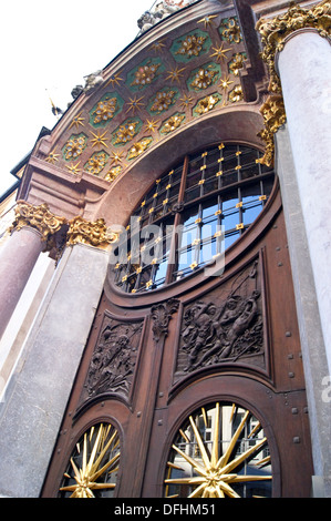 Asamkirche (Church of St. John Nepomuk) Munchen (Munich), Bayern (Bavaria), Germany Stock Photo