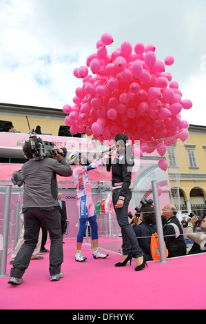 Vincenzo Nibali,Giro d'Italia 2010 From Novara to Novi Ligure Stock Photo