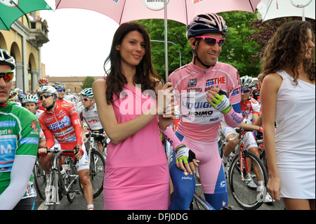 Vincenzo Nibali,Giro d'Italia 2010 From Novara to Novi Ligure Stock Photo