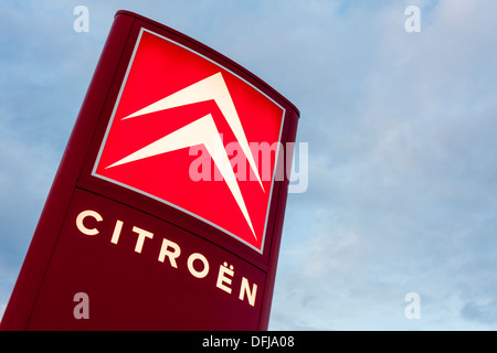 Logo Citroen Rouge