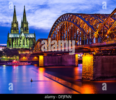 Cologne Cathedral in Cologne, Germany. Stock Photo