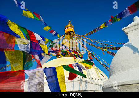 boudhanath,kathmandu,nepal Stock Photo