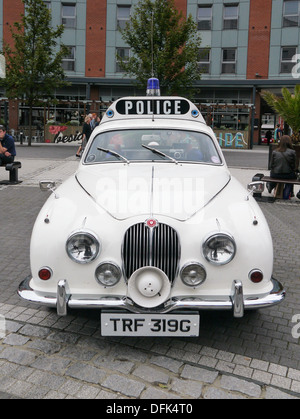 Preserved Staffordshire Police Jaguar 240, 3.4 ltr, Stock Photo