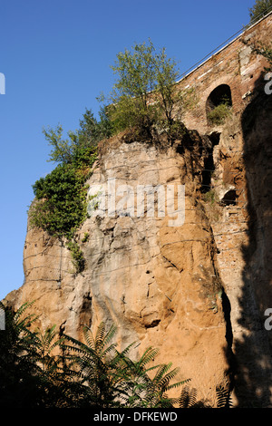 Italy, Rome, Rupe Tarpea, Tarpeian Rock Stock Photo