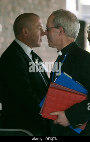 CHURCH OF ENGLAND GENERAL SYNOD UNIVERSITY OF YORK Archbishop of Canterbury Justin Welby arrives Stock Photo