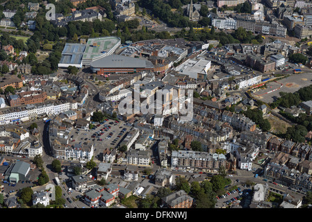 Aerial photograph of Bournemouth town centre Stock Photo