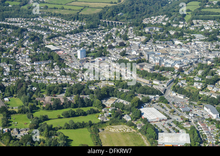 Aerial photograph of St Austell Stock Photo