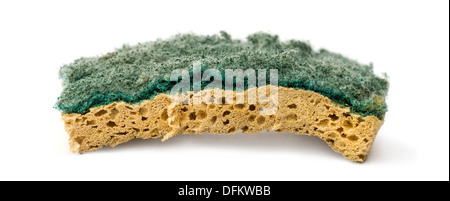 Yellow Sponge Isolated On The White Background With Clipping Path Stock  Photo - Download Image Now - iStock