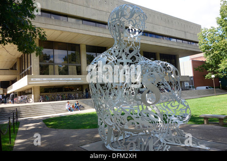 The Alchemist sculpture, outside the Stratton Student Center, MIT Stock ...