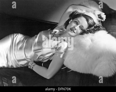 NORMA SHEARER (1902-1983) Canadian-American film actress Stock Photo