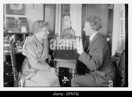 Percy Grainger and mother (LOC) Stock Photo