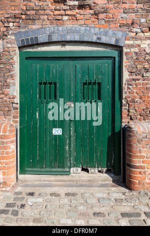 Building detail on Purfleet Quay, Kings Lynn, Norfolk, UK Stock Photo