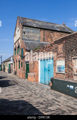Building detail on Purfleet Quay, Kings Lynn, Norfolk, UK Stock Photo