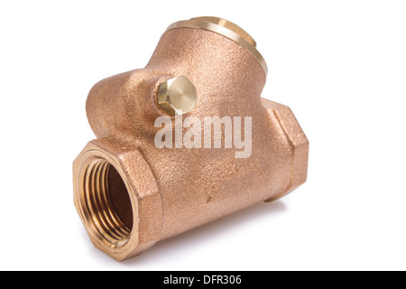 copper pipe fittings and joints Stock Photo - Alamy