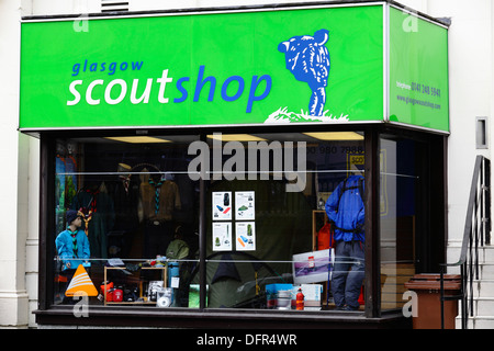 The Glasgow Scout Shop Elmbank Street Glasgow City Centre Scotland ...