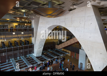 Interior of San Diego Public Library Stock Photo