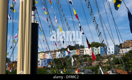 SS Great Britain and Hotwells, Bristol Stock Photo