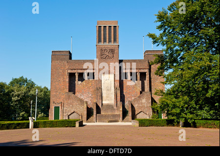 Belgian first World War monument donated in 1918 as gratitude to the city of Amersfoort, the Netherlands, on september 6, 2010 Stock Photo