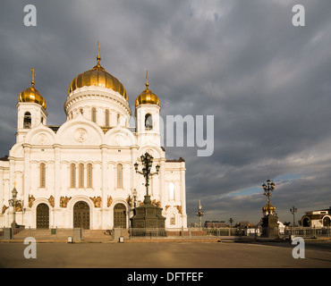 Cathedral of Christ the Saviour, Moscow, Russia Stock Photo