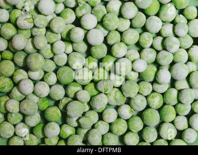 frozen peas Stock Photo