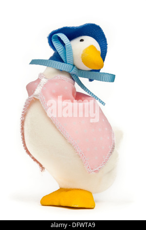 Plush toy based on 'The Tale of Jemima Puddle-duck' by Beatrix Potter (1908) Stock Photo