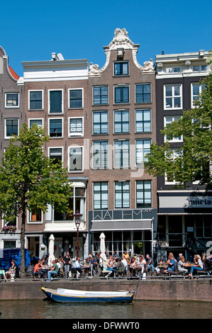 Café Restaurant Walem Keizersgracht  Amsterdam Netherlands Stock Photo