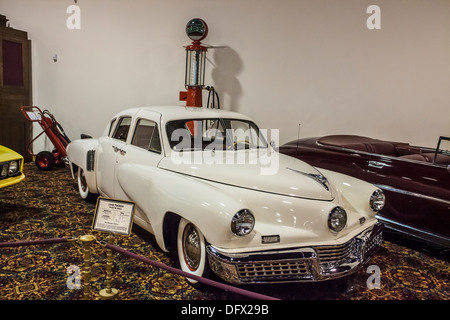 A 1948 Tucker car No. 1040 at the Nethercutt Collection in Sylmar California Stock Photo