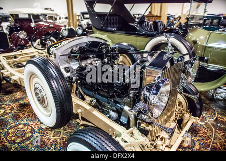 A 1939 Rolls Royce Phantom lll chassis at the Nethercutt Museum in Sylmar California Stock Photo