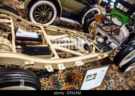 A 1939 Rolls Royce Phantom lll chassis at the Nethercutt Museum in Sylmar California Stock Photo