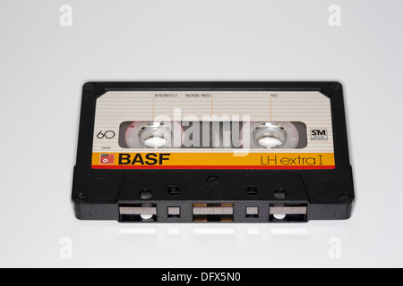 BASF audio cassette Stock Photo - Alamy