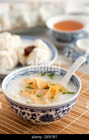 Traditional Chinese breakfast Stock Photo