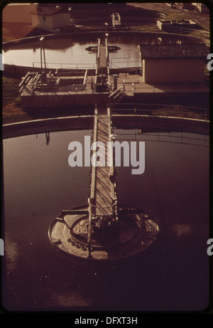 SETTLING PONDS OF LAKE TAHOE SEWAGE TREATMENT PLANT 549636 Stock Photo